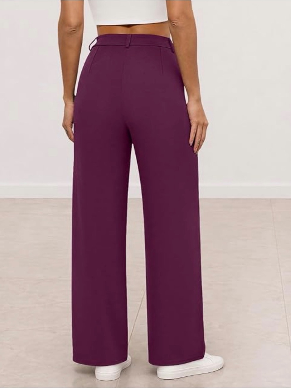 Wide Leg Trouser Pants